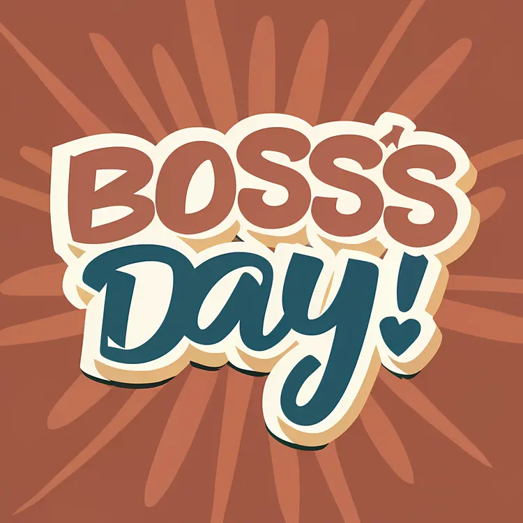 Boss's Day Festive Design