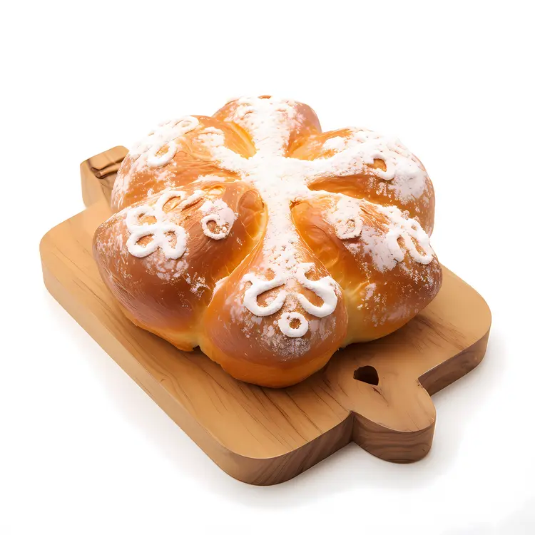 Decorated Bread for Day of the Dead