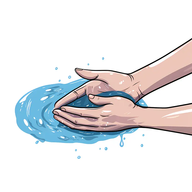 Hand Washing with Water