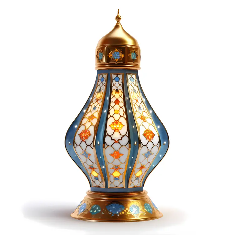 Elegant Colorful Lantern
