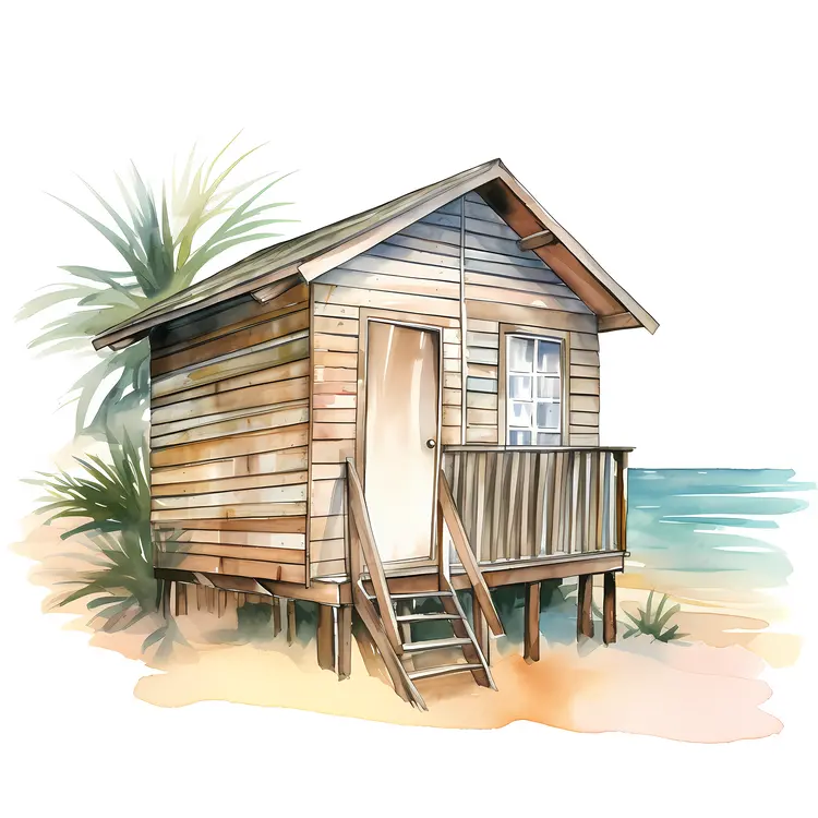 Small cute doodle house