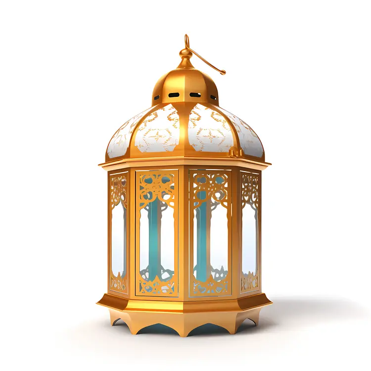 Golden Ornate Lantern