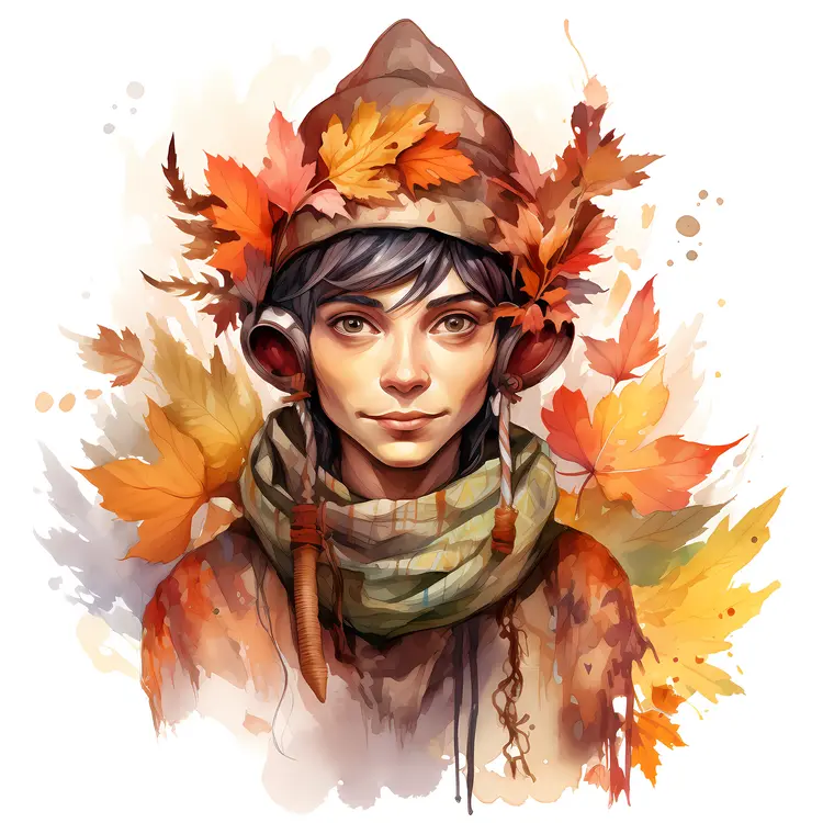 Autumn Elf Portrait