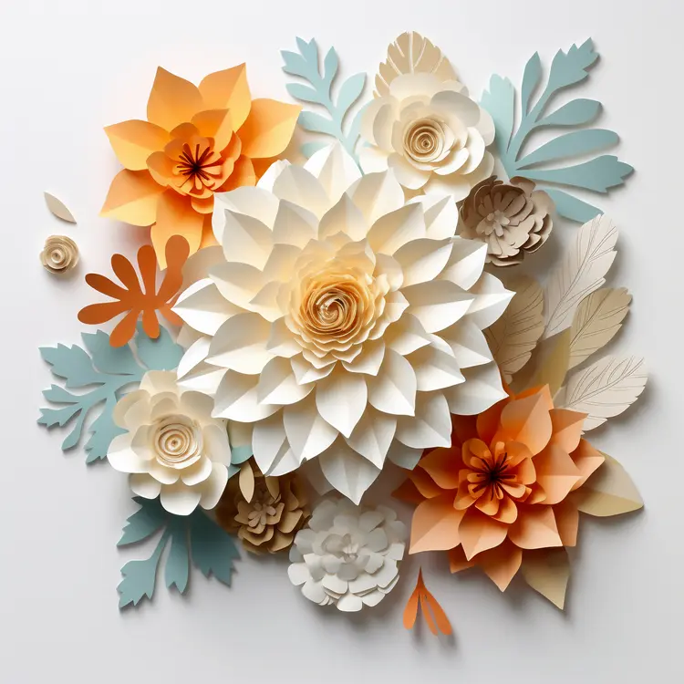 Beautiful Paper Flowers for Decoration