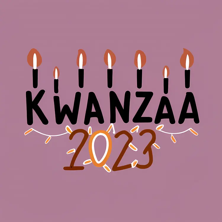 Kwanzaa 2023 Candle Design