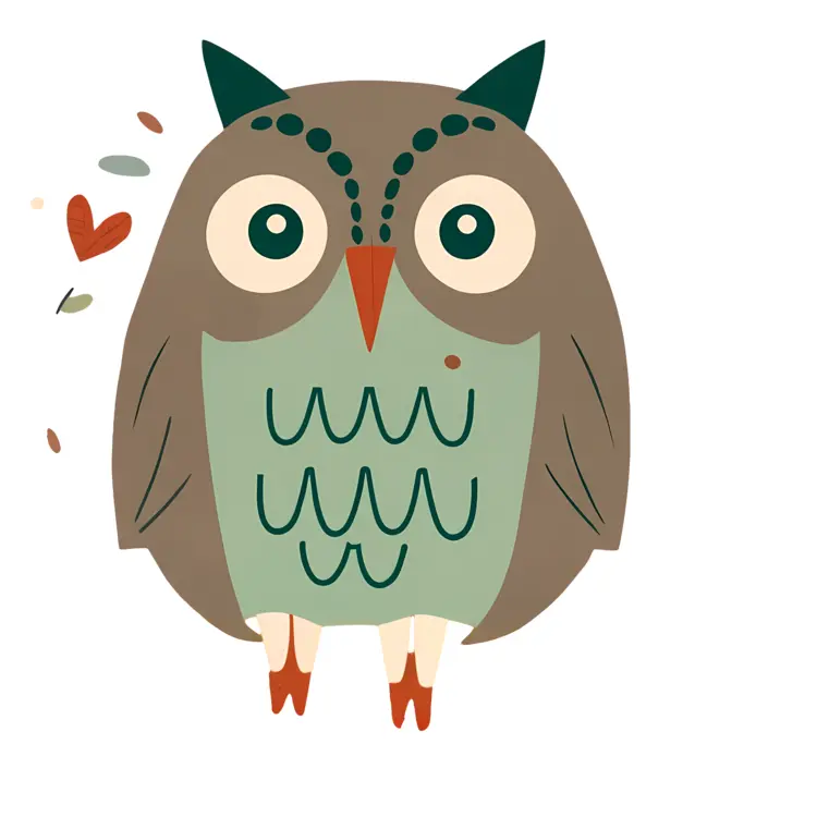 Simple Cute Owl