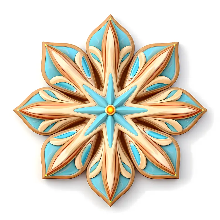 Beautiful Snowflake Ornament for Christmas Decoration