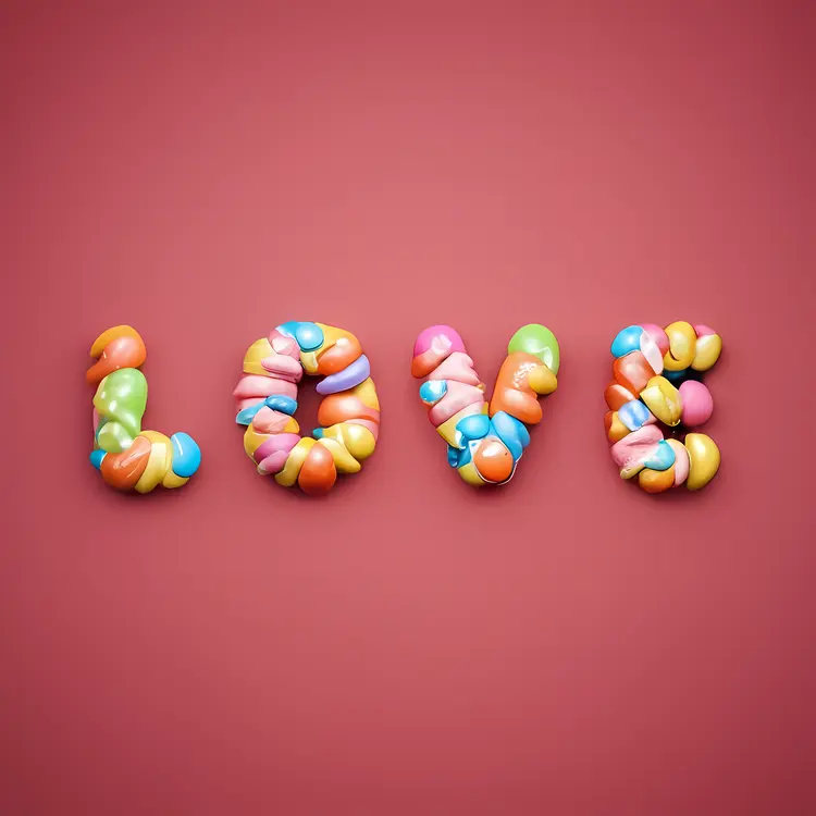 Colorful LOVE Letters