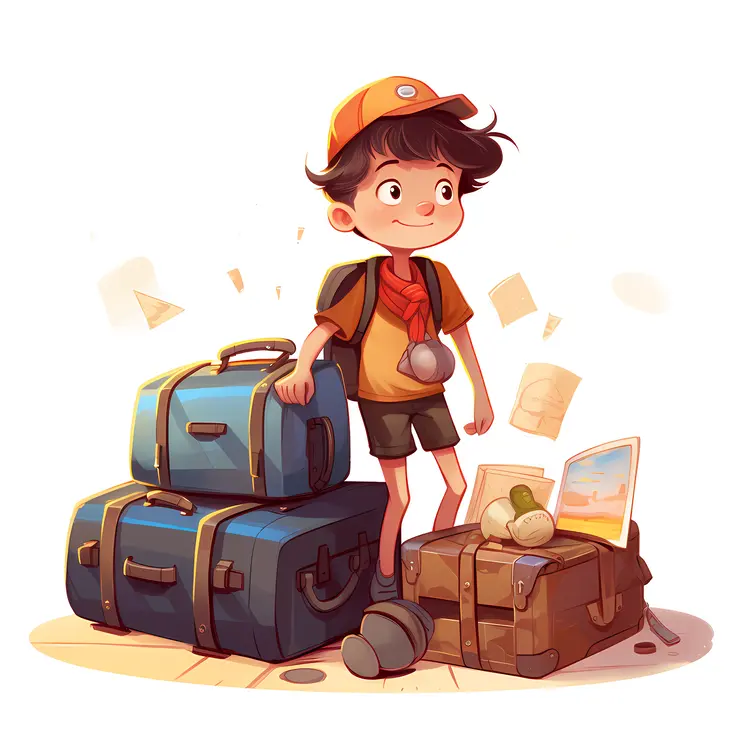 Boy with Luggage