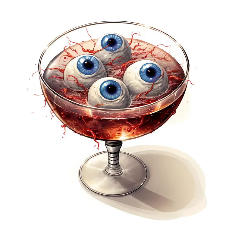 Creepy Eyeball Cocktail