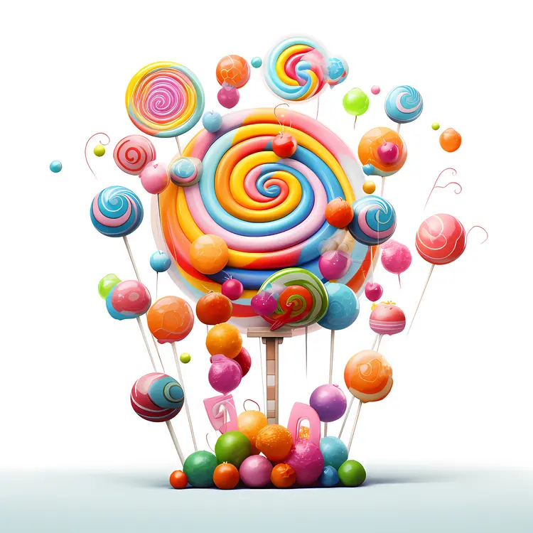 Colorful Lollipops for Fun Treats