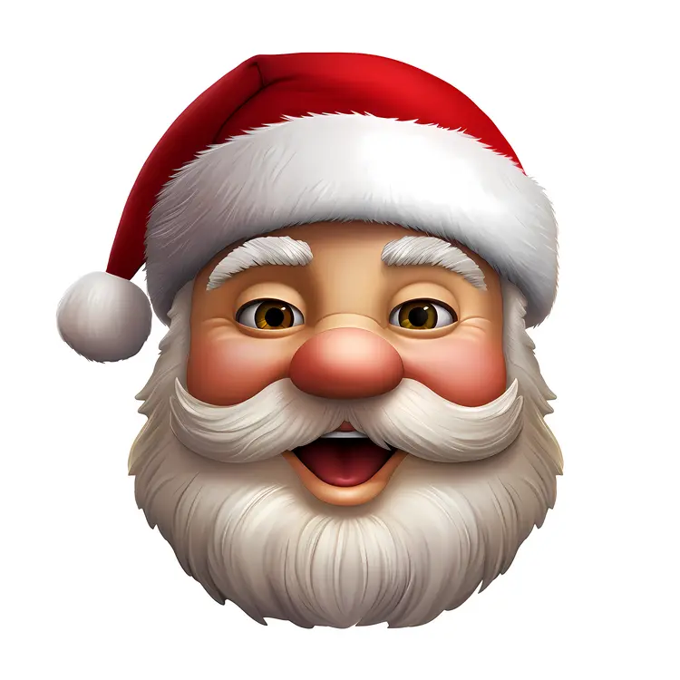 Happy Santa Claus Cartoon