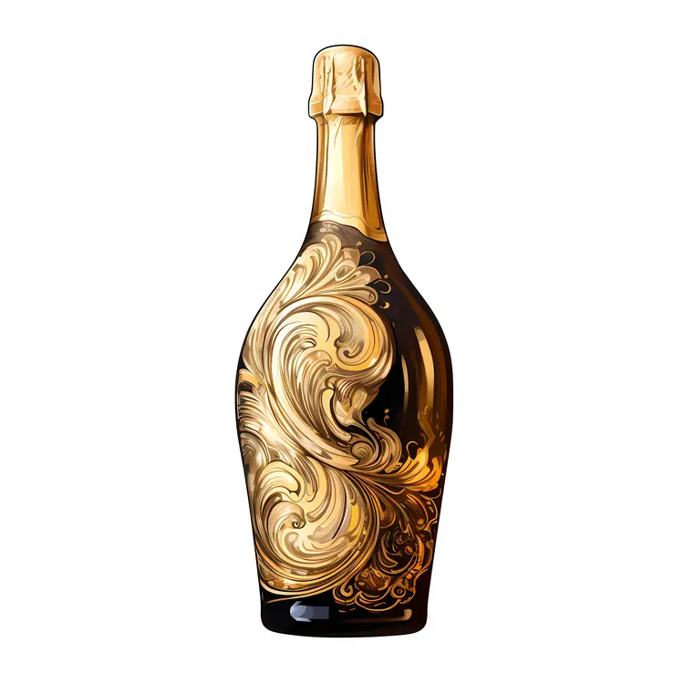Decorative Bottle Illustration