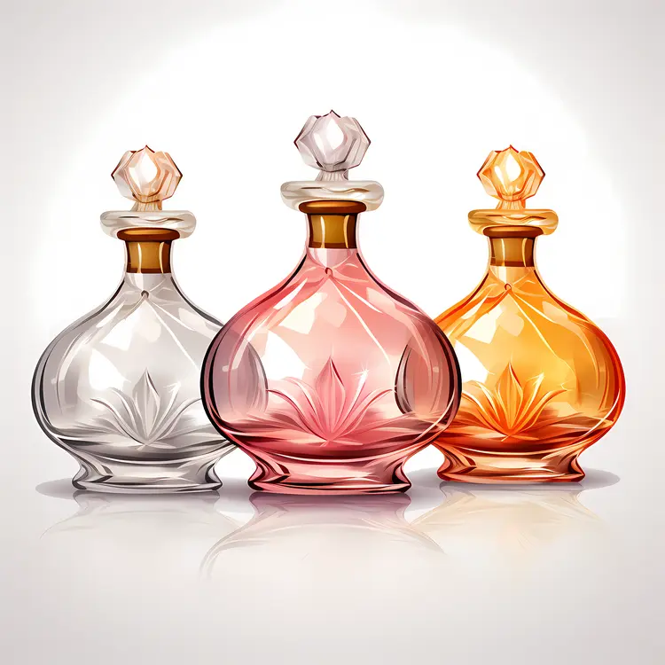 Elegant Perfume Bottles