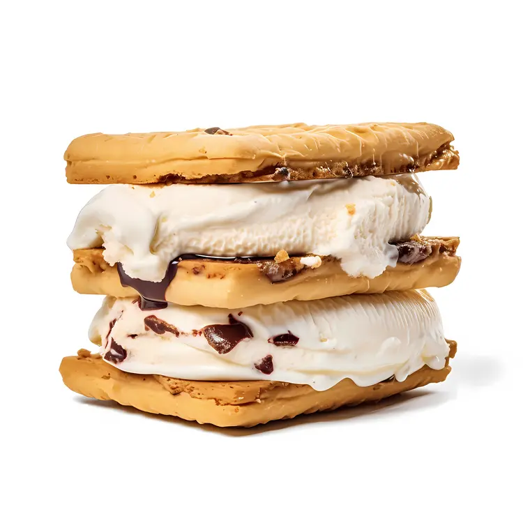 Delicious Ice Cream Sandwich