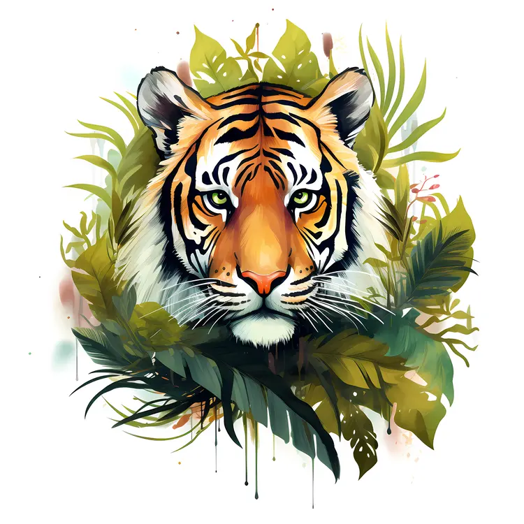 Tiger in Jungle