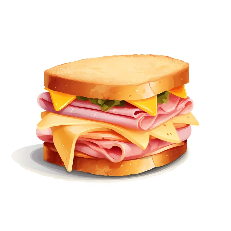 Classic Ham and Cheese Sandwich