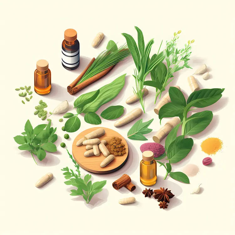 Herbal Supplements with Natural Ingredients