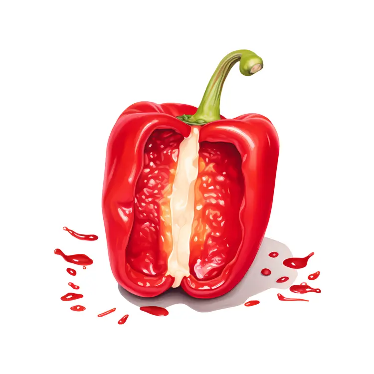 Fresh Red Bell Pepper