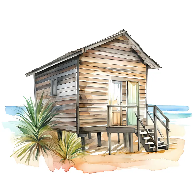 Small cute doodle house