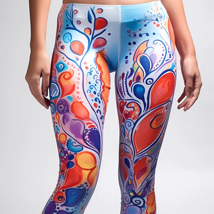 Colorful Artistic Leggings