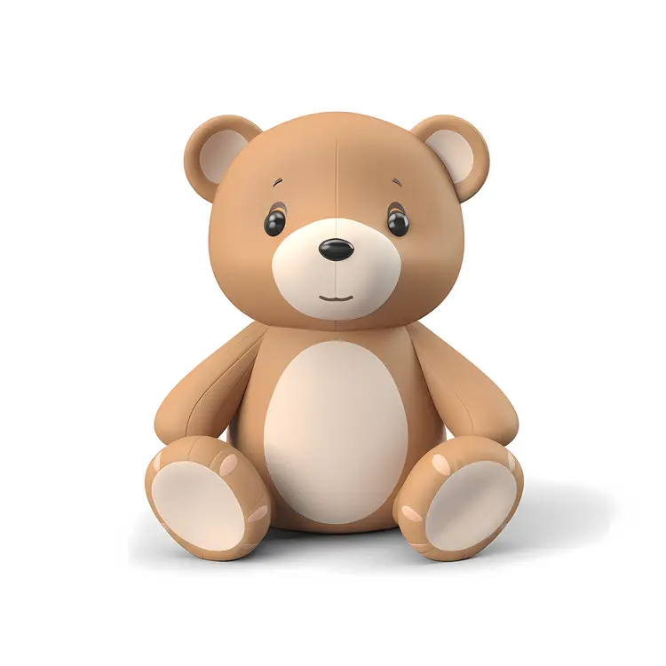 Cute Brown Teddy Bear Toy
