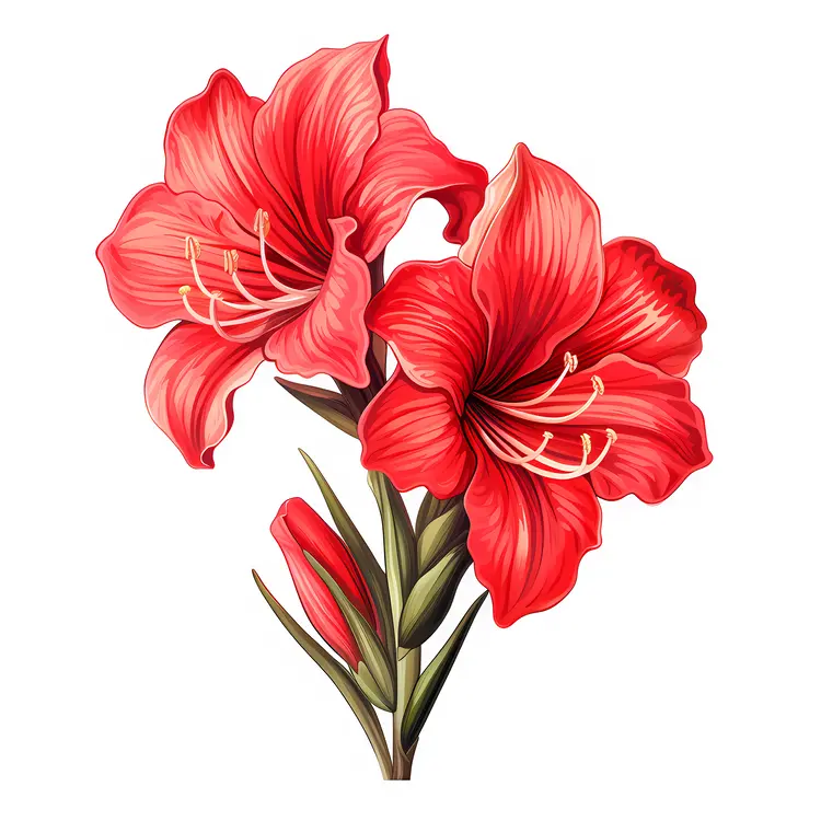 Red Flower Bouquet