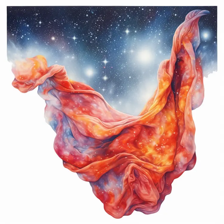 Beautiful Nebula in Space