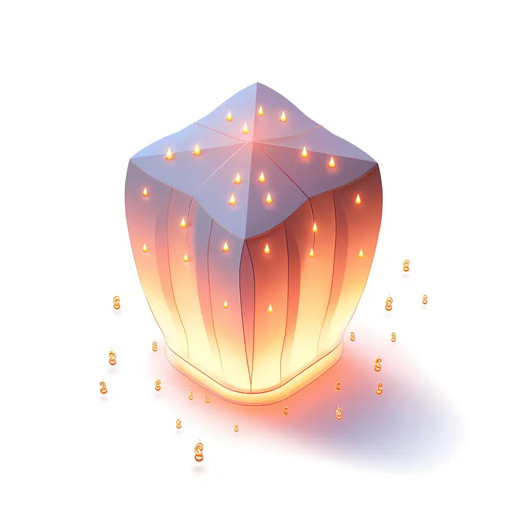 Glowing Square Lantern