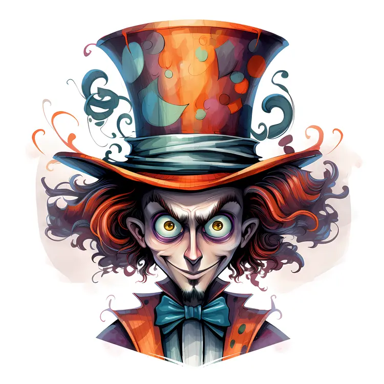 Mad Hatter with Orange Hat
