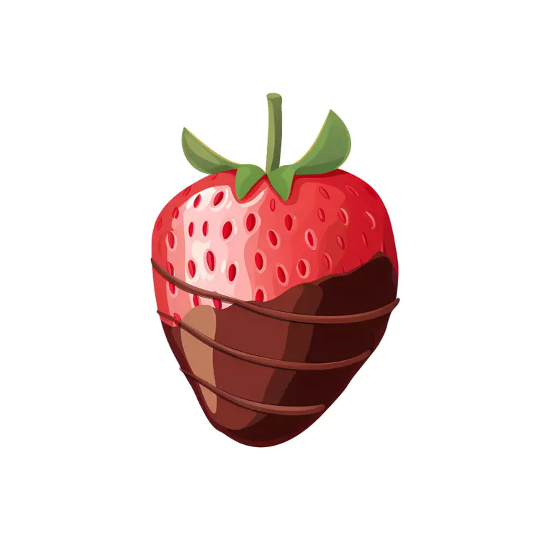 Yummy Chocolate Covered Strawberry