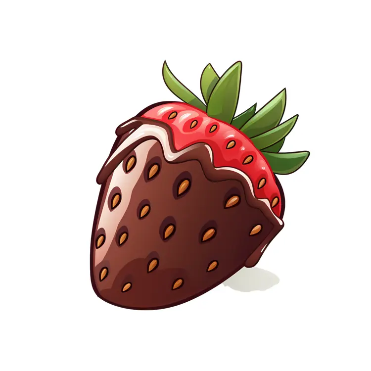 Sweet Chocolate Covered Strawberry