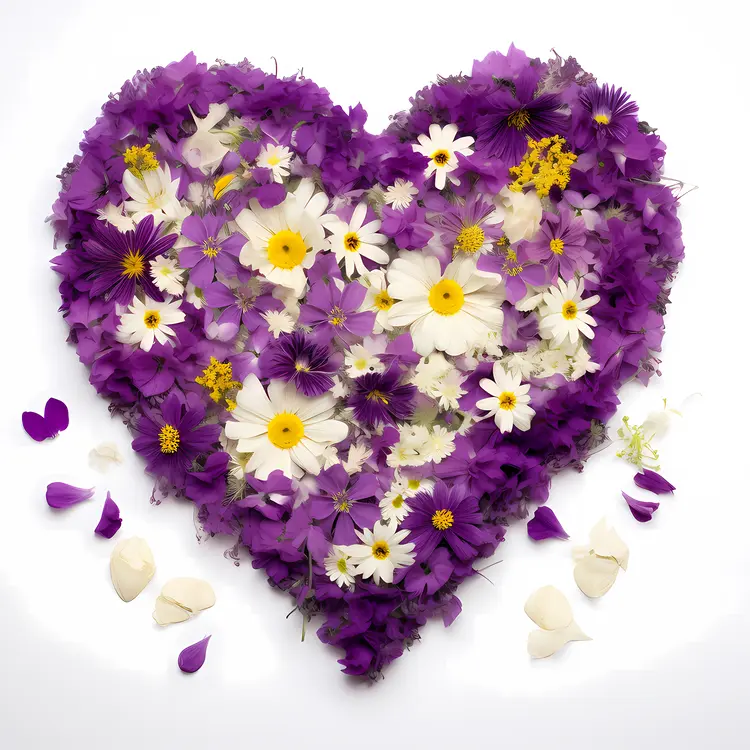 Beautiful Flower Heart Arrangement for Special Occasions