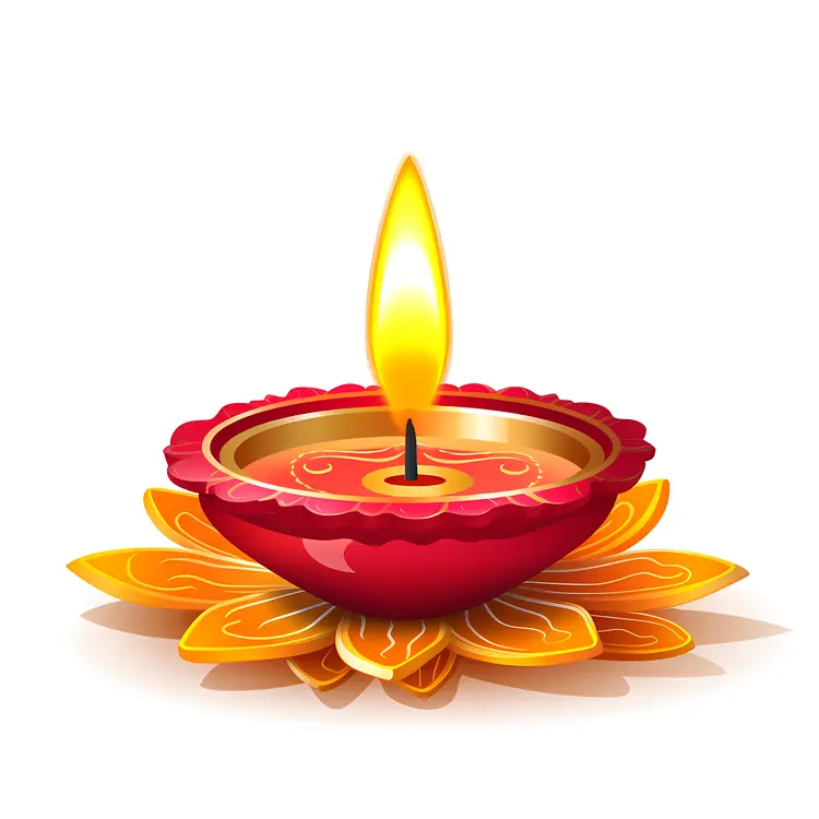 Traditional Diya Lamp for Diwali