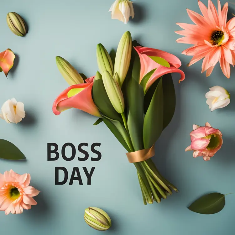 Boss Day Flower Bouquet