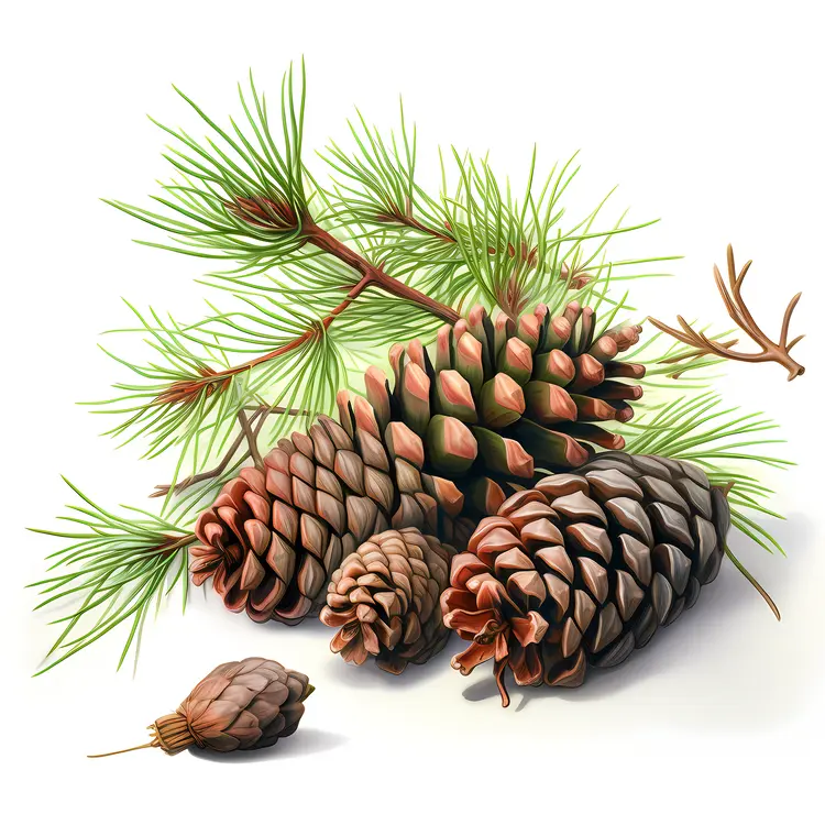 Cluster of Pine Cones