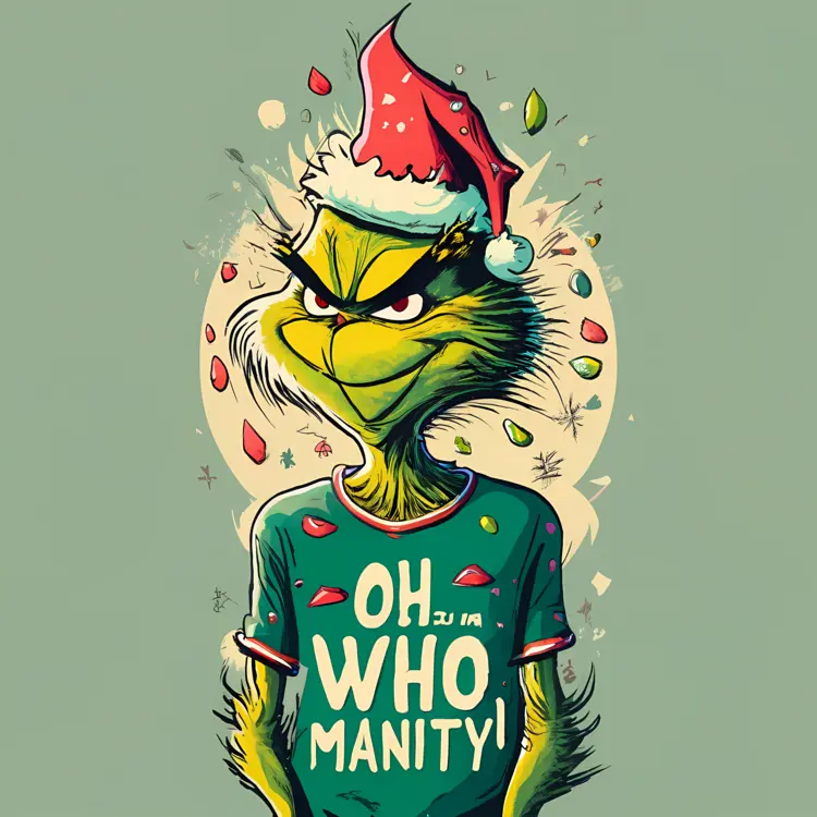 Grinch Saying Oh Humanity