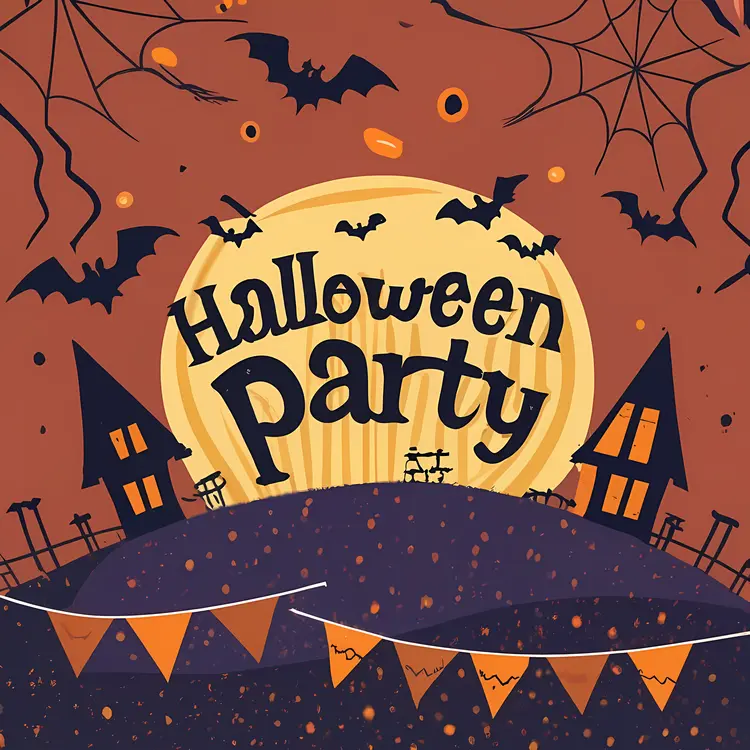 Spooky Halloween Party Night
