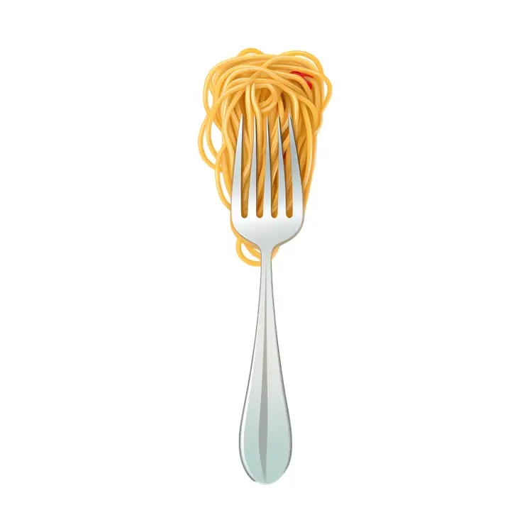 Fork with Spaghetti