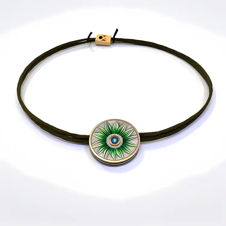 Elegant Green Pendant Necklace