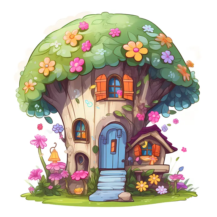 Small Cute Doodle House