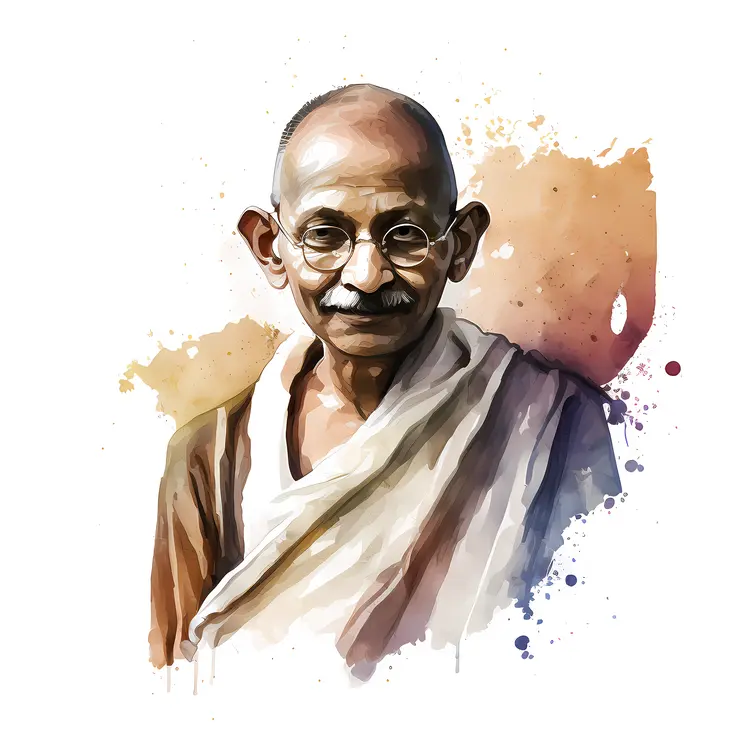 Elderly Man with Glasses in Traditional Clothing