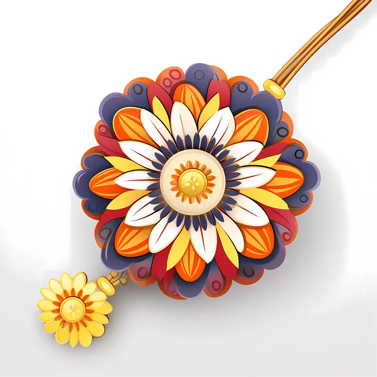 Colorful Rakhi for Raksha Bandhan Festival
