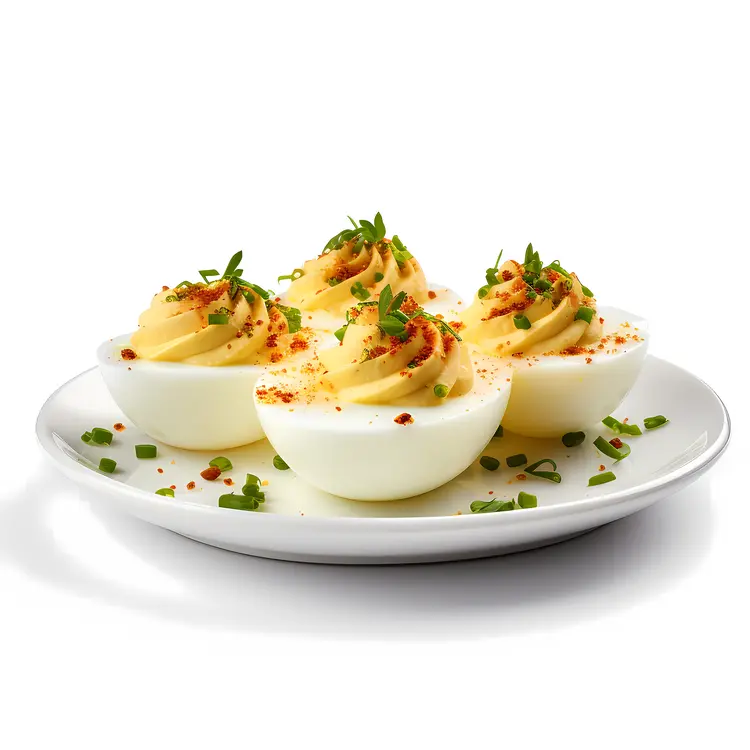 Classic Deviled Eggs with Paprika