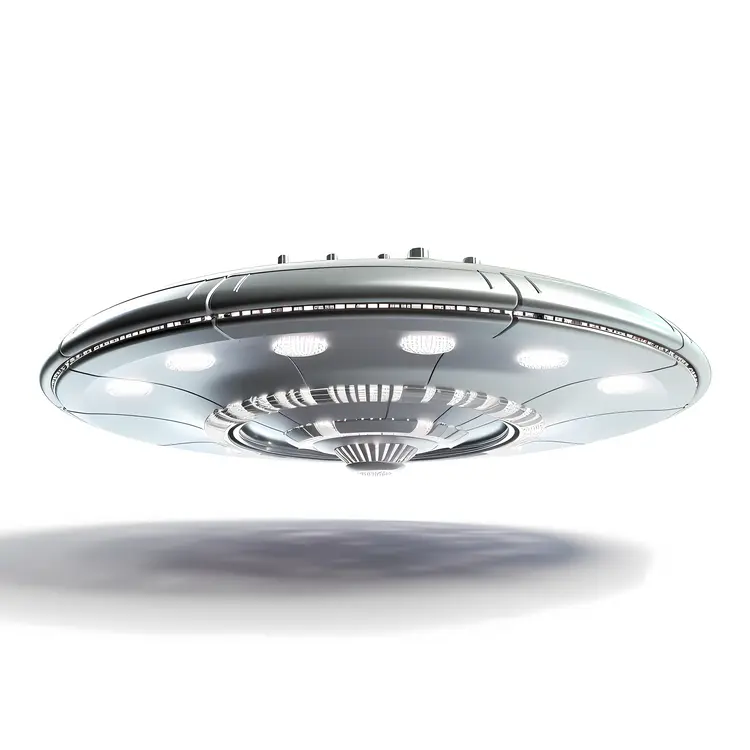 Sleek UFO Spaceship