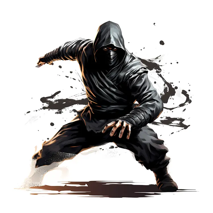 Stealthy Ninja in Action