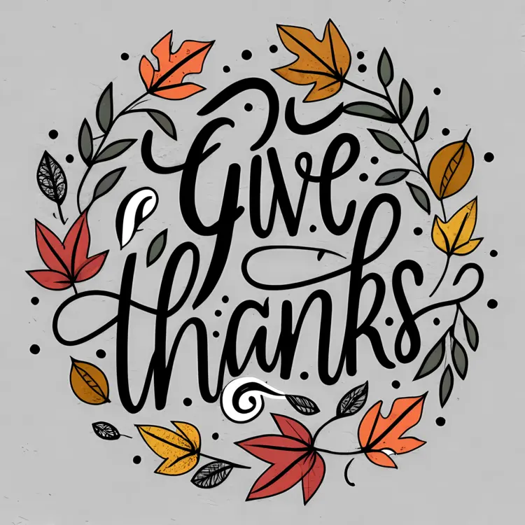 Give Thanks with Autumn Wreath