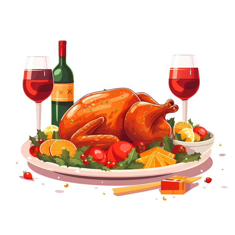 Thanksgiving Roast Turkey Dinner