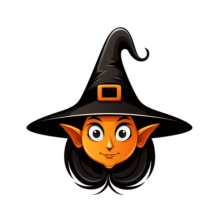 Witch Face with Big Eyes