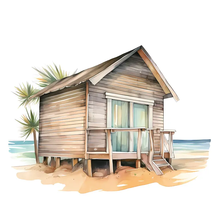 Cozy Beach Hut by the Seaside